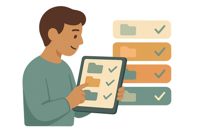 Customize Categories illustration