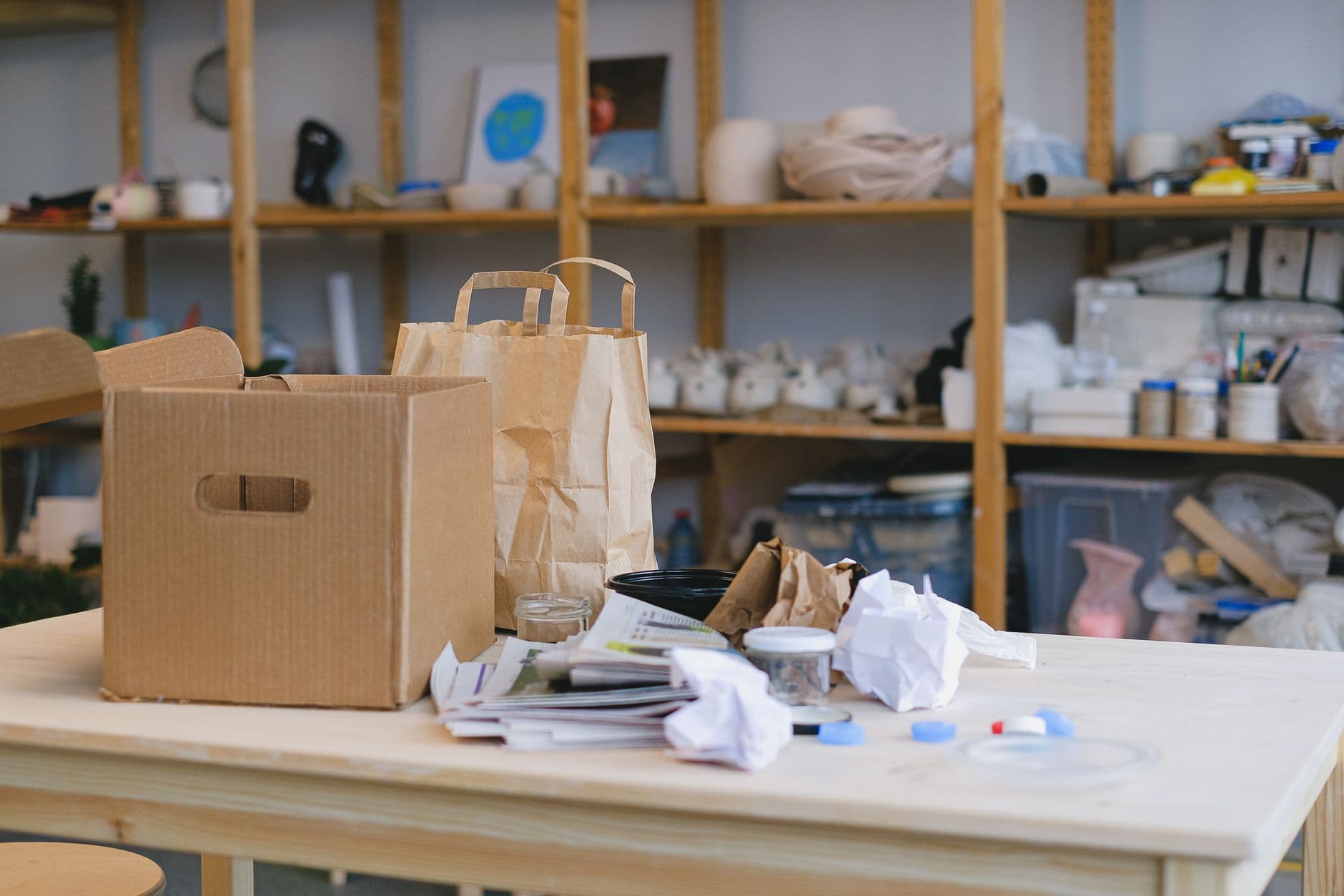 Small business seller packaging orders for European shipment amid new EU EPR regulations