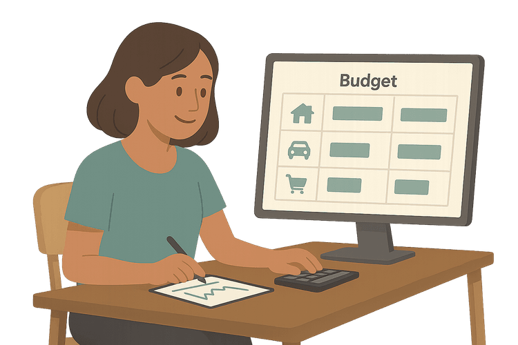 Create Budget illustration